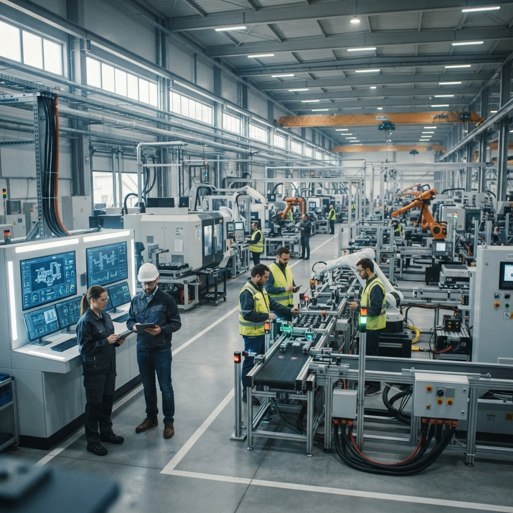 Industrial operations where energy, process and equipment interventions reduce emissions